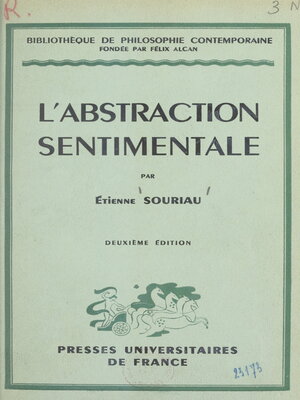 cover image of L'abstraction sentimentale